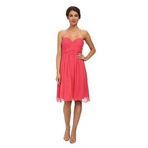 NWT Donna Morgan Honeysuckle Strapless Dress, Size 2